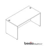 Laminate desk shell, 30x66 - Beniia Wholesale