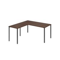 ESSY L-Shape workspace, 30x60 desk w/ 24x42 return - Beniia Wholesale