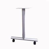 Leg, T-Style with Casters, 24" - Beniia Wholesale