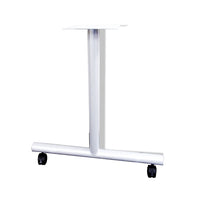 Leg, T-Style with Casters, 30" - Beniia Wholesale