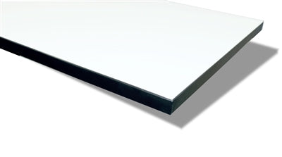 Worksurface, 30x60, White/Gray with Black Edge - Beniia Wholesale