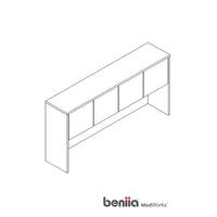 Laminate Hutch, 72" - Beniia Wholesale